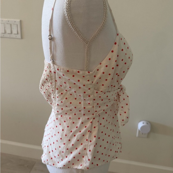 Anthropolgie Maeve Sophia Polka Dot Cami Top - Picture 8 of 10